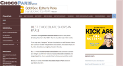 Desktop Screenshot of chocoparis.com